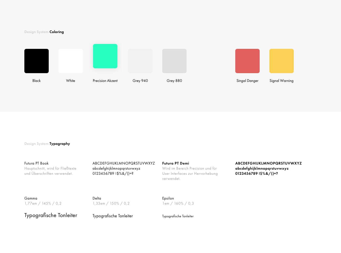 Design System Coloring